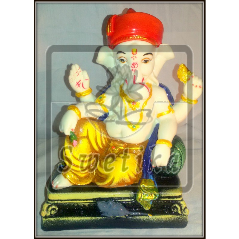 Ganesh sitting (poly marble)