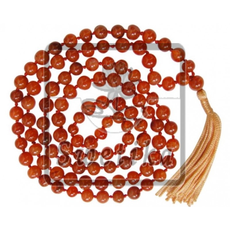 Carnelian Mala