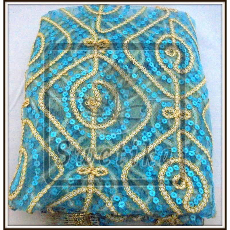 Mata ke Chunrie Blauw-Goud