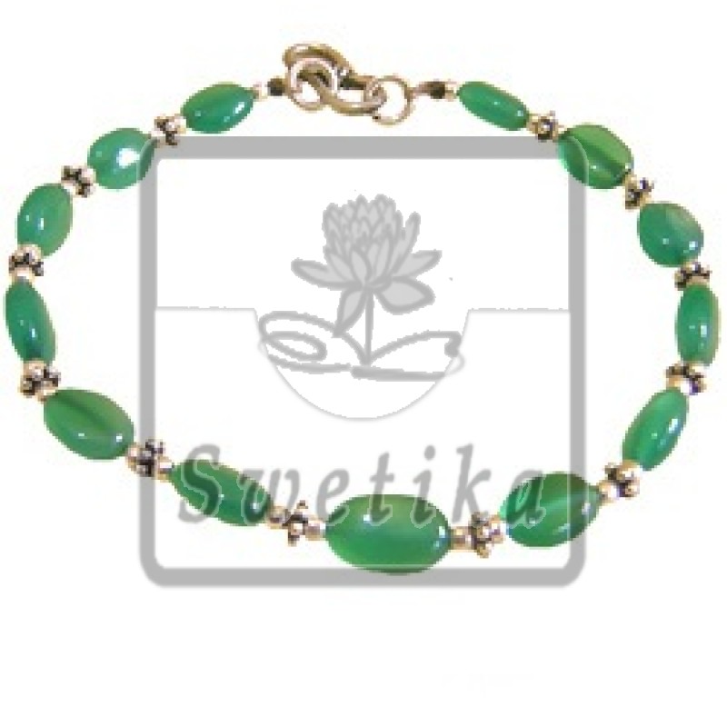 Buddh Bracelet (Smaragd)