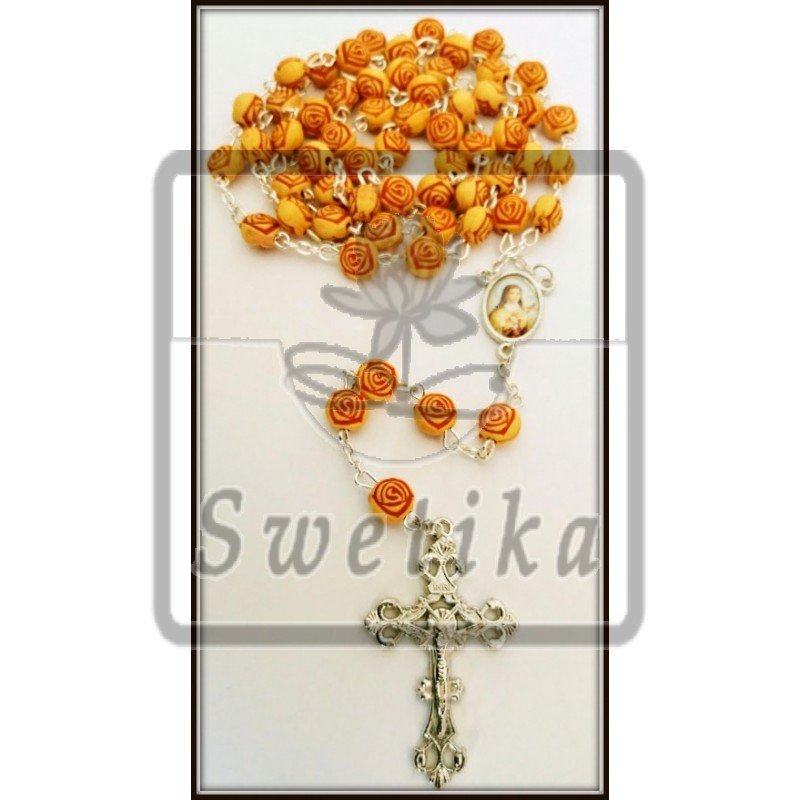 Rozenkrans Therese met roosjes