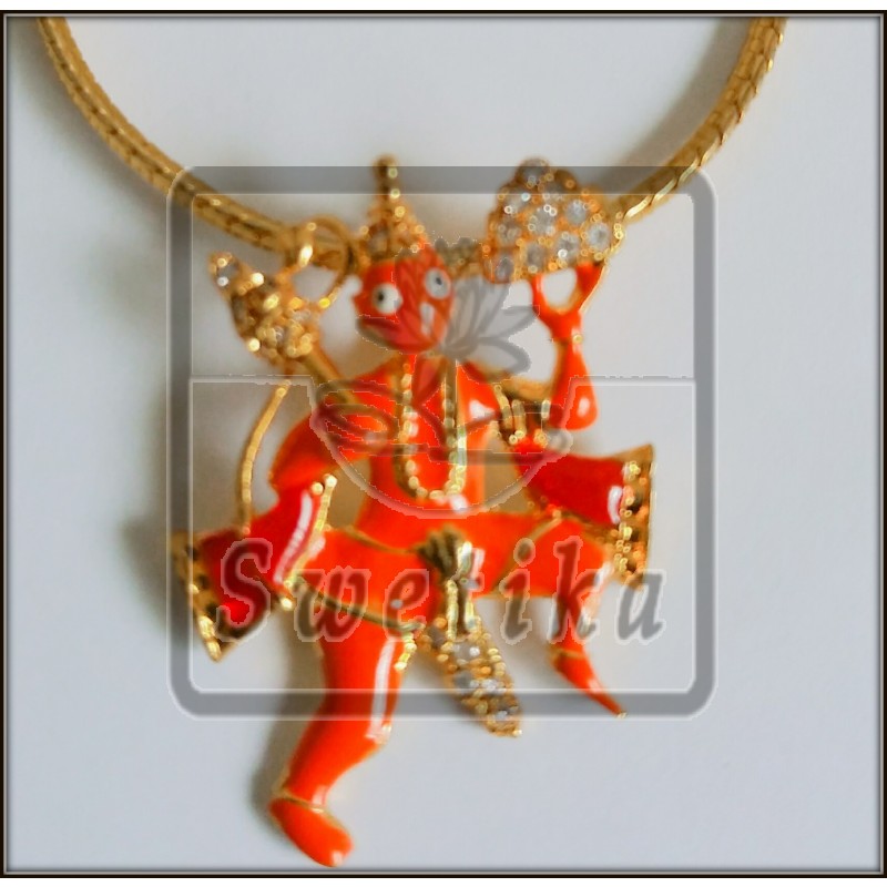 Goldplated Hanuman Ji