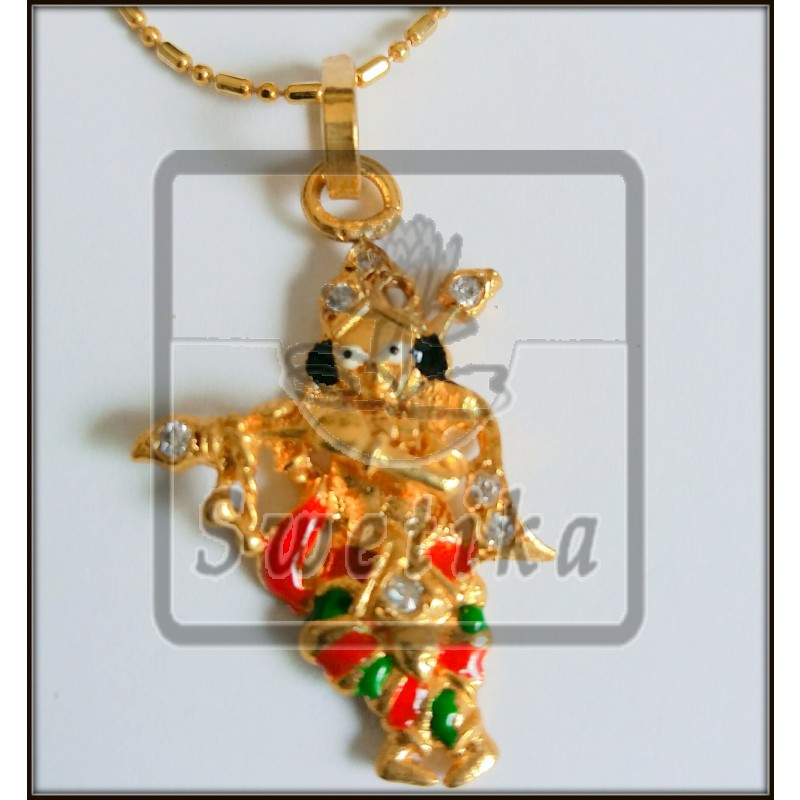 Goldplated Krishna Ji