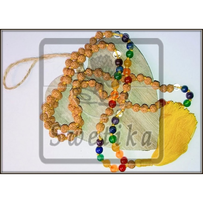 Rudraksha Chakra Mala