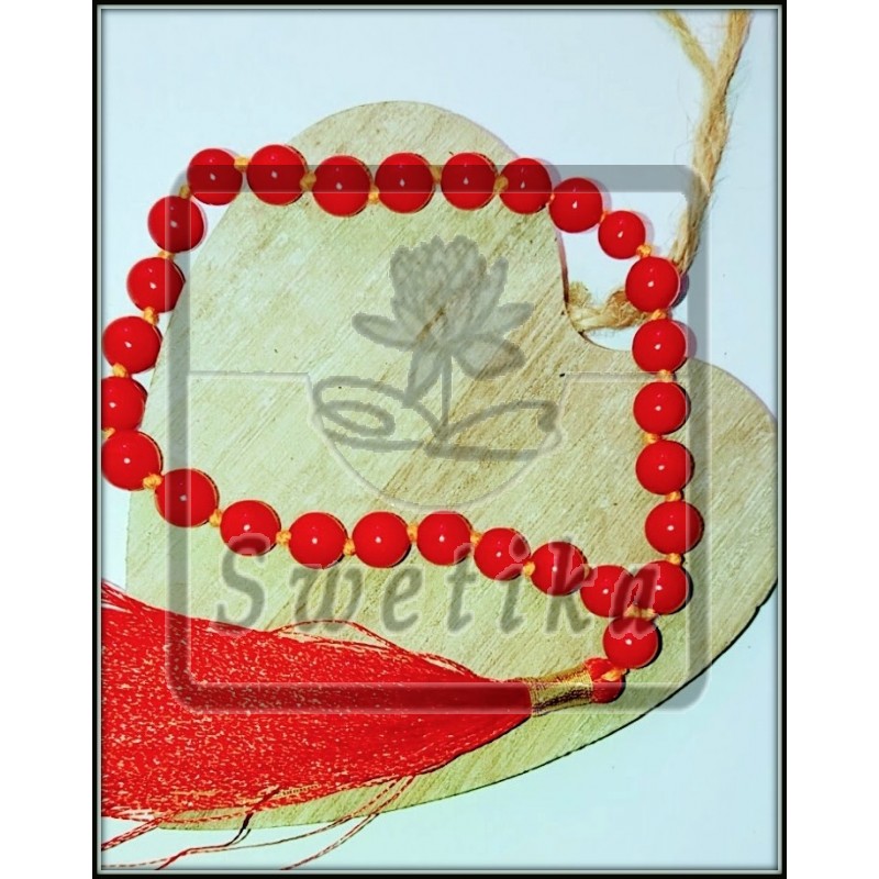 Rode Koraal Japa Mala