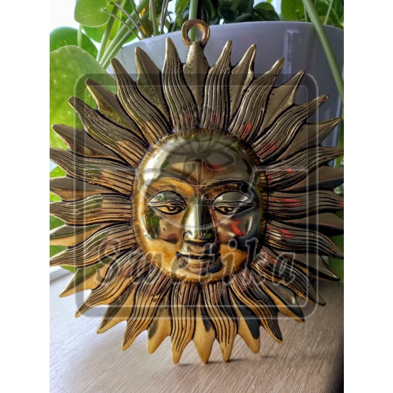 Surya Devta (goudkleurig)